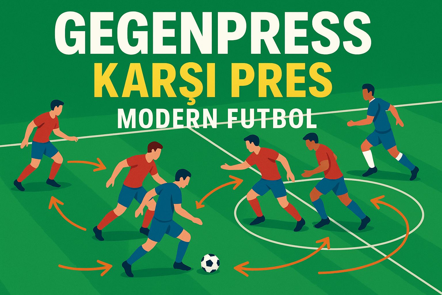 Gegenpressing nedir? Sahte Forvet
